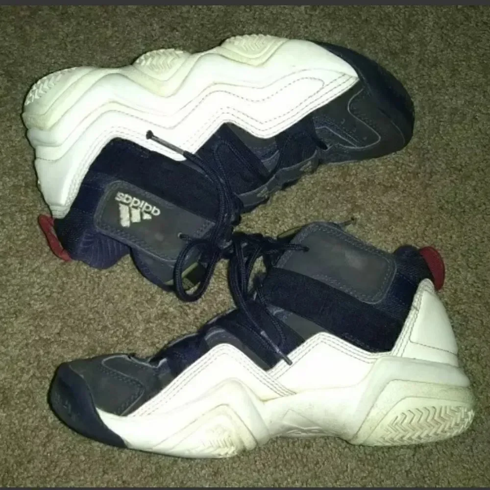 2012 Adidas Top Ten 2000 Basketball White Indigo